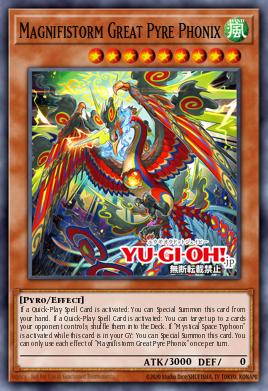 Card: Magnifistorm Great Pyre Phonix