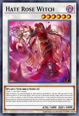 Hate Rose Witch