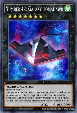 Card: Number 42: Galaxy Tomahawk