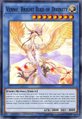 Card: Vennu, Bright Bird of Divinity