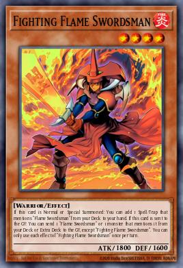 Card: Fighting Flame Swordsman
