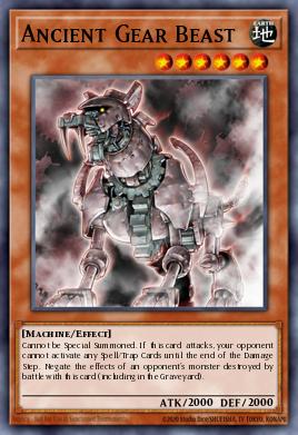 Card: Ancient Gear Beast