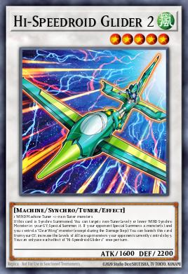 Card: Hi-Speedroid Glider 2