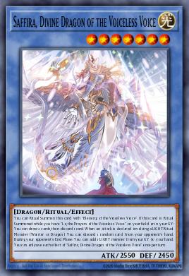 Card: Saffira, Dragon Deity of the Voiceless Voice