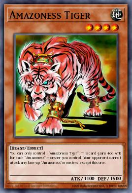 Card: Amazoness Tiger