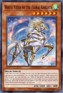 Card: White Steed of the Floral Knights
