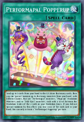 Card: Performapal Popperup