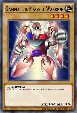 Card: Gamma the Magnet Warrior