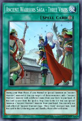 Card: Ancient Warriors Saga - Three Visits