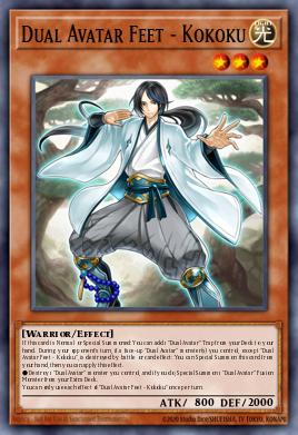 Card: Dual Avatar Feet - Kokoku