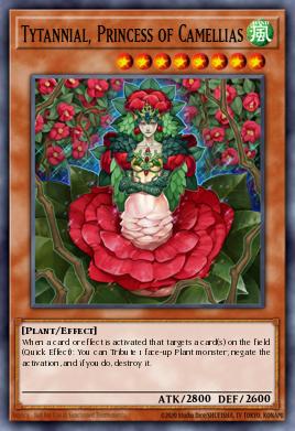 Card: Tytannial, Princess of Camellias