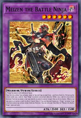 Card: Meizen the Battle Ninja