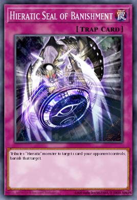 Card: Hieratic Seal of Banishment
