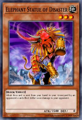 Card: Elephant Statue of Disaster