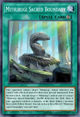 Card: Mitsurugi Sacred Boundary