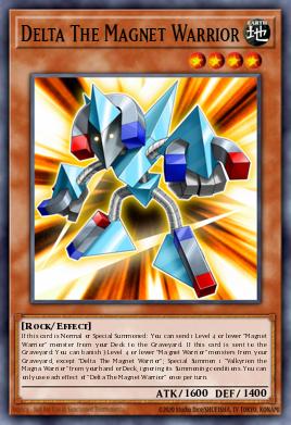 Card: Delta The Magnet Warrior