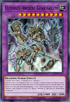 Card: Ultimate Ancient Gear Golem