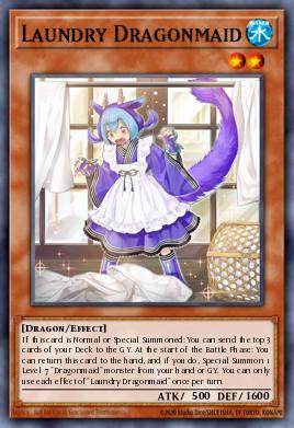 Card: Laundry Dragonmaid