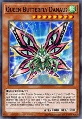 Card: Queen Butterfly Danaus