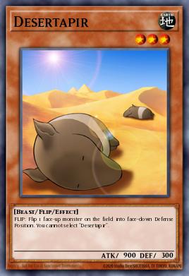 Card: Desertapir