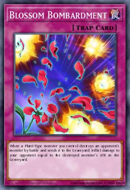Card: Blossom Bombardment