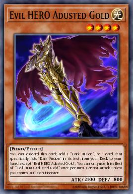 Card: Evil HERO Adusted Gold