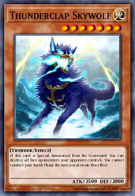 Card: Thunderclap Skywolf