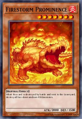 Card: Firestorm Prominence