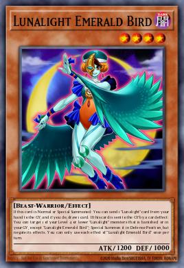 Card: Lunalight Emerald Bird