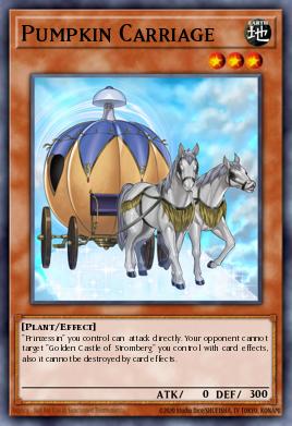 Card: Pumpkin Carriage