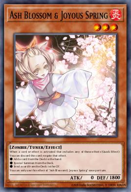 Card: Ash Blossom & Joyous Spring