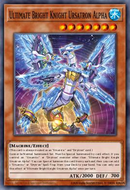 Card: Ultimate Bright Knight Ursatron Alpha