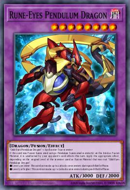 Card: Rune-Eyes Pendulum Dragon