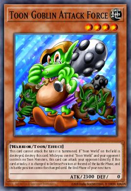 Card: Toon Goblin Attack Force