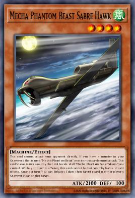 Card: Mecha Phantom Beast Sabre Hawk