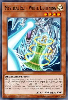 Card: Mystical Elf - White Lightning