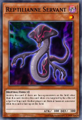 Card: Reptilianne Servant