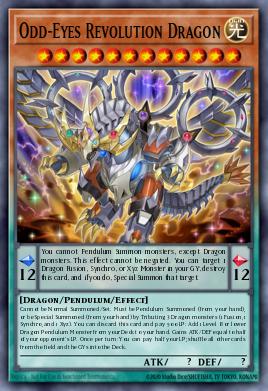 Card: Odd-Eyes Revolution Dragon