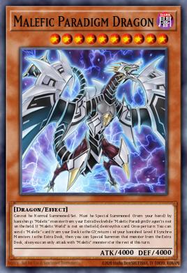 Card: Malefic Paradigm Dragon