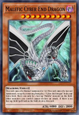 Card: Malefic Cyber End Dragon