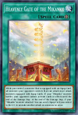 Card: Heavenly Gate of the Mikanko