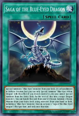 Card: Saga of the Blue-Eyed Dragon