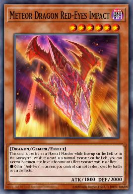Card: Meteor Dragon Red-Eyes Impact