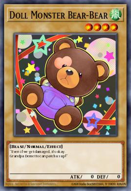 Card: Doll Monster Bear-Bear