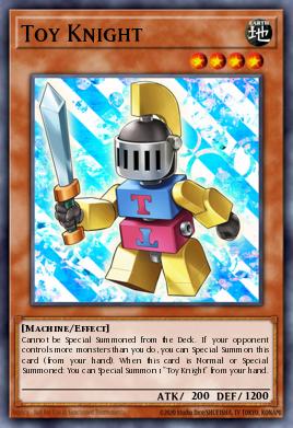 Card: Toy Knight