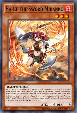 Card: Ha-Re the Sword Mikanko