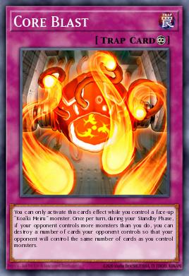 Card: Core Blast