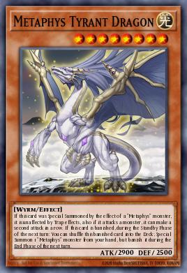 Card: Metaphys Tyrant Dragon
