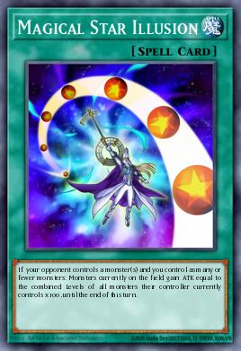 Card: Magical Star Illusion