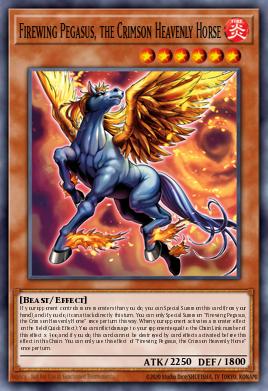 Card: Firewing Pegasus, the Crimson Heavenly Horse